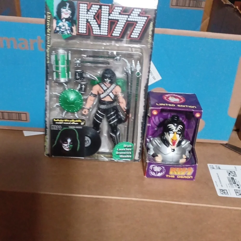 Kiss Lot Peter Criss And Gene SIMMONS - Picture 2 of 13